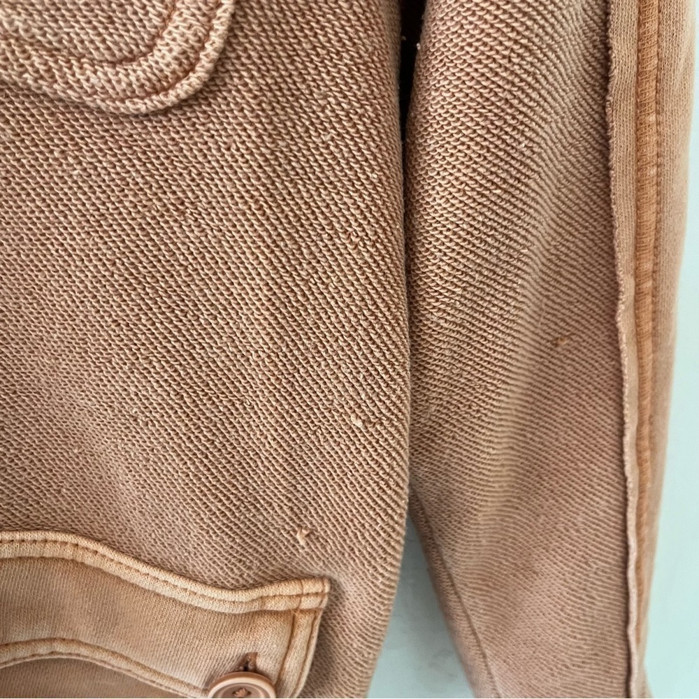Anthropologie Pilcro Shirt Shacket Utility Jacket  Coral XS - Picture 13 of 16